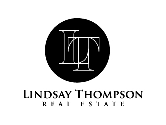 Lindsay Thompson Real Estate logo design by jaize