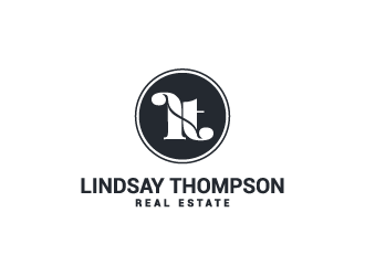 Lindsay Thompson Real Estate logo design by shadowfax