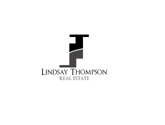 Lindsay Thompson Real Estate logo design by Greenlight