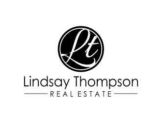 Lindsay Thompson Real Estate logo design by meliodas