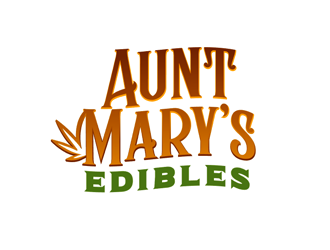Aunt Marys Edibles logo design by megalogos