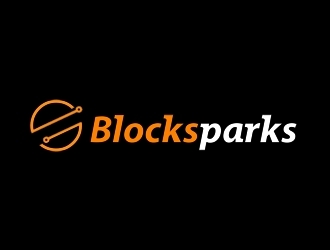 Blocksparks logo design by bougalla005