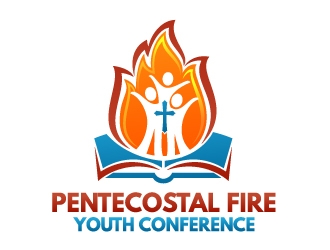 Pentecostal Fire Youth Conference logo design by Dawnxisoul393