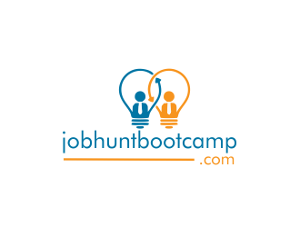 jobhuntbootcamp.com logo design by giphone