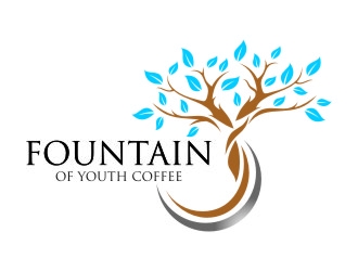 Fountain Of Youth Coffee logo design by jetzu