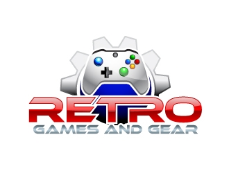 Retro Games and Gear logo design by uttam