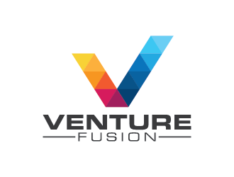 VentureFusion logo design by mhala