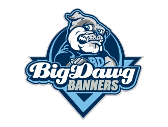Big Dawg banners logo design by aRBy