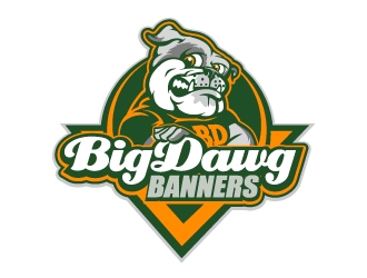 Big Dawg banners logo design by aRBy