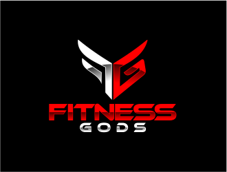 Fitness Gods logo design by evdesign