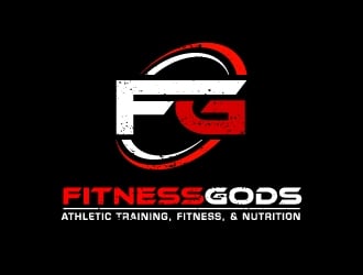 Fitness Gods logo design by labo