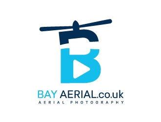 Bay Aerial / www.bayaerial.co.uk logo design by gihan