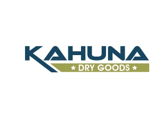 Kahuna Dry Goods logo design by PMG
