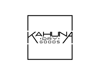 Kahuna Dry Goods logo design by akhi