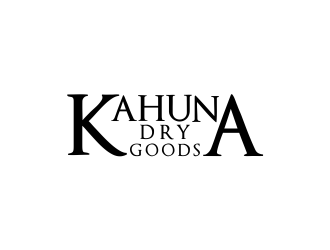 Kahuna Dry Goods logo design by akhi