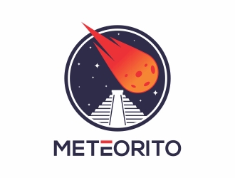 METEORITO logo design by rokenrol