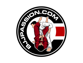 bjjpassion.com logo design by kunejo