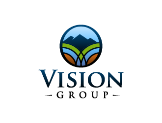 Vision Group, LLC logo design by Fajar Faqih Ainun Najib
