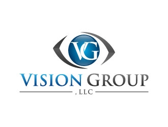 Vision Group, LLC logo design by pixalrahul