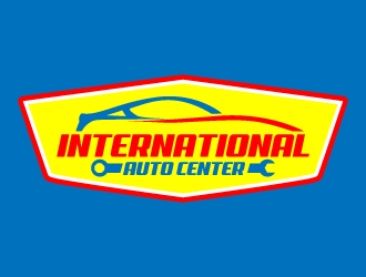 International Auto Center logo design by jaize