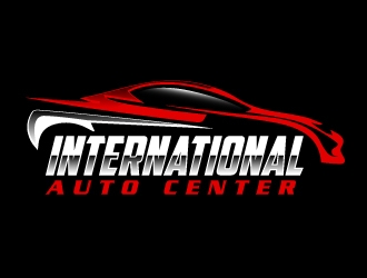 International Auto Center logo design by ElonStark