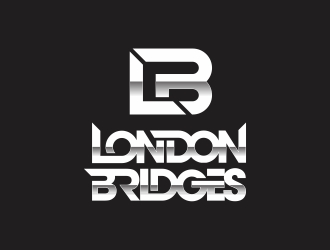 DJ London Bridges logo design by rokenrol