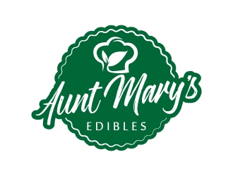 Aunt Marys Edibles logo design by jaize