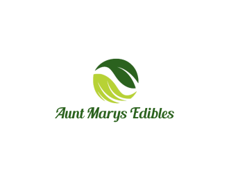 Aunt Marys Edibles logo design by dasam
