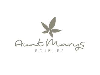 Aunt Marys Edibles logo design by YONK