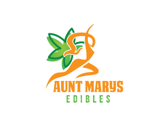 Aunt Marys Edibles logo design by akupamungkas