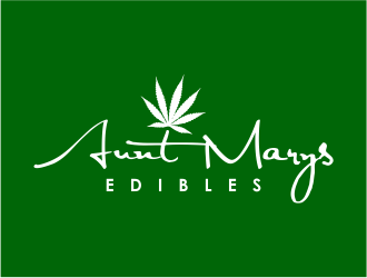Aunt Marys Edibles logo design by mutafailan
