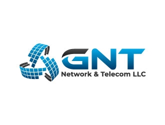 GNT Network & Telecom LLC logo design by pixalrahul