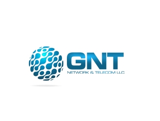 GNT Network & Telecom LLC logo design by nikkl