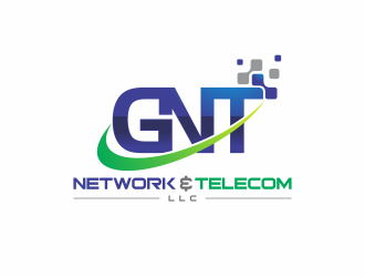 GNT Network & Telecom LLC logo design by agus