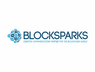 Blocksparks logo design by nikkiblue