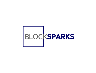Blocksparks logo design by akhi