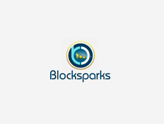 Blocksparks logo design by kanal