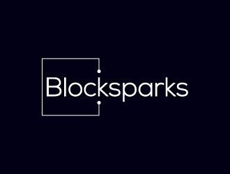 Blocksparks logo design by zakdesign700
