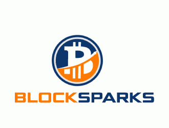 Blocksparks logo design by nehel