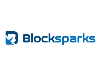 Blocksparks logo design by jaize