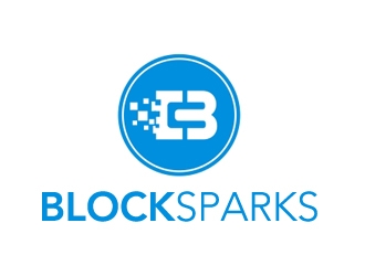 Blocksparks logo design by gilkkj