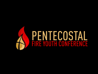 Pentecostal Fire Youth Conference logo design by giphone