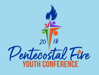 Pentecostal Fire Youth Conference logo design by megalogos