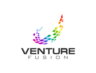 VentureFusion logo design by Panara