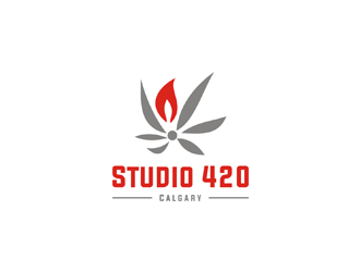 Studio 420 Calgary logo design by EkoBooM