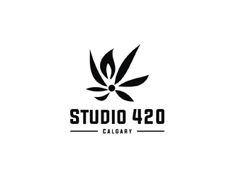 Studio 420 Calgary logo design by EkoBooM
