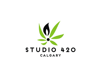 Studio 420 Calgary logo design by EkoBooM