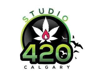 Studio 420 Calgary logo design by gihan