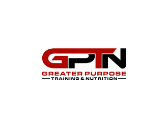 Greater Purpose Training & Nutrition  logo design by johana