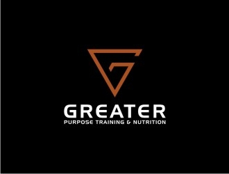 Greater Purpose Training & Nutrition  logo design by bricton